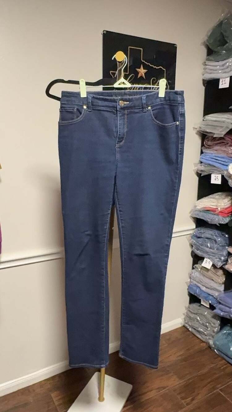 Women's The So Slimming Jean Dark Wash Stretch Jeans